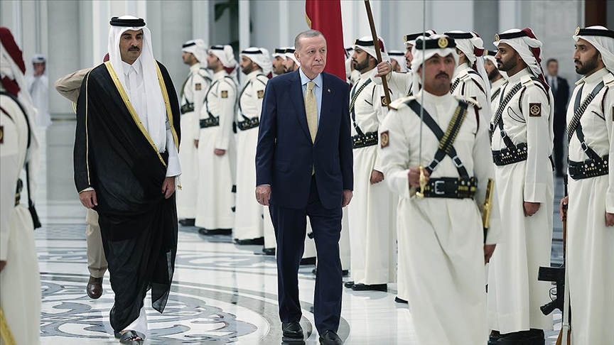زيارة أردوغان إلى قطر والوضع في غزة