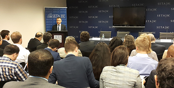 AFAD Başkanı SETA Washington'da Suriyelileri Konuştu
