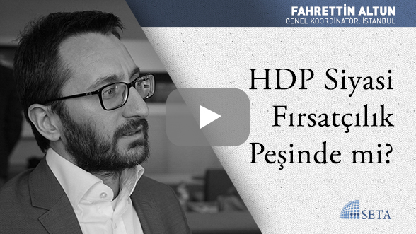 HDP Siyasi Fırsatçılık Peşinde mi