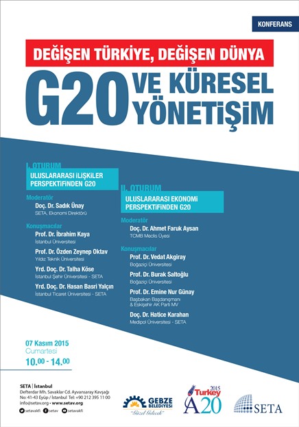 Değişen Türkiye, Değişen Dünya: G20 ve Küresel Yönetişim