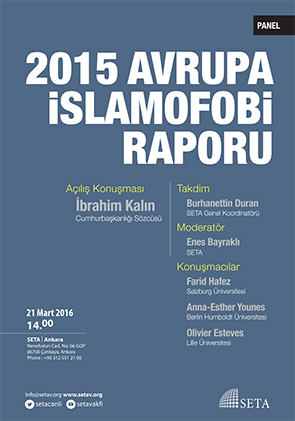 2015 Avrupa İslamofobi Raporu