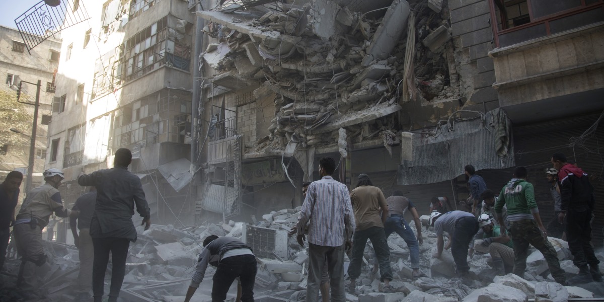 Halep te İnsanlık Bir Kez Daha Ölürken
