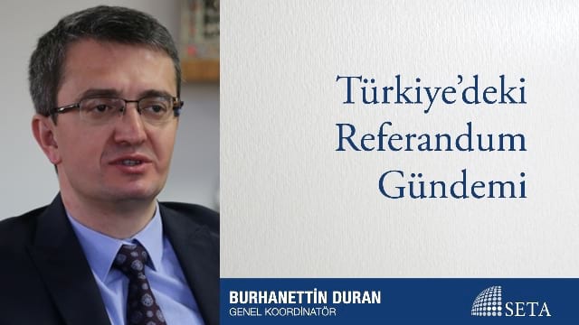 Türkiye deki Referandum Gündemi