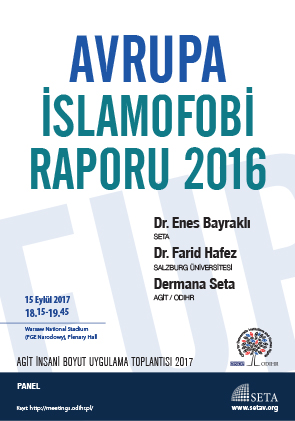 Avrupa İslamofobi Raporu 2016 Sunumu