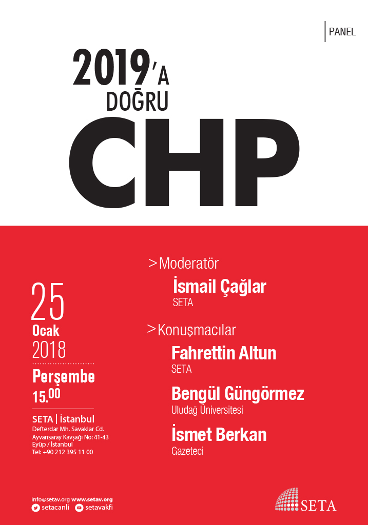 Panel: 2019’a Doğru CHP
