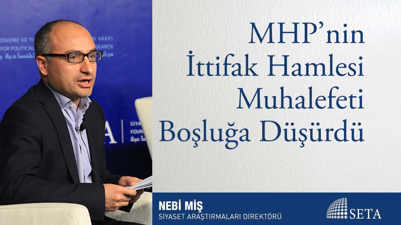 MHP nin İttifak Hamlesi Muhalefeti Boşluğa Düşürdü