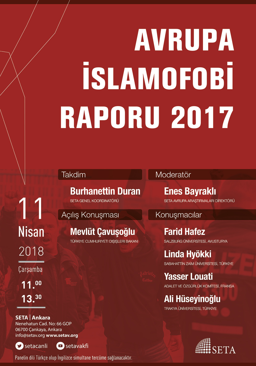 Panel: Avrupa İslamofobi Raporu 2017