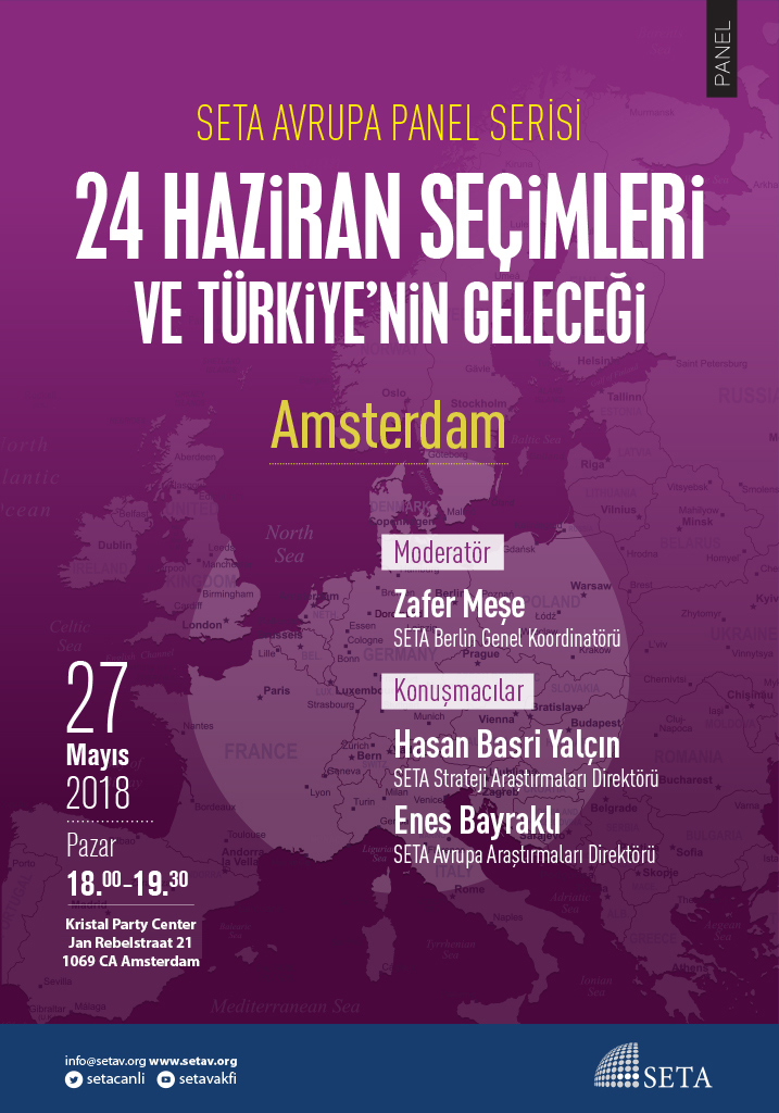 Panel: Amsterdam | 24 Haziran Seçimleri ve Türkiye’nin Geleceği