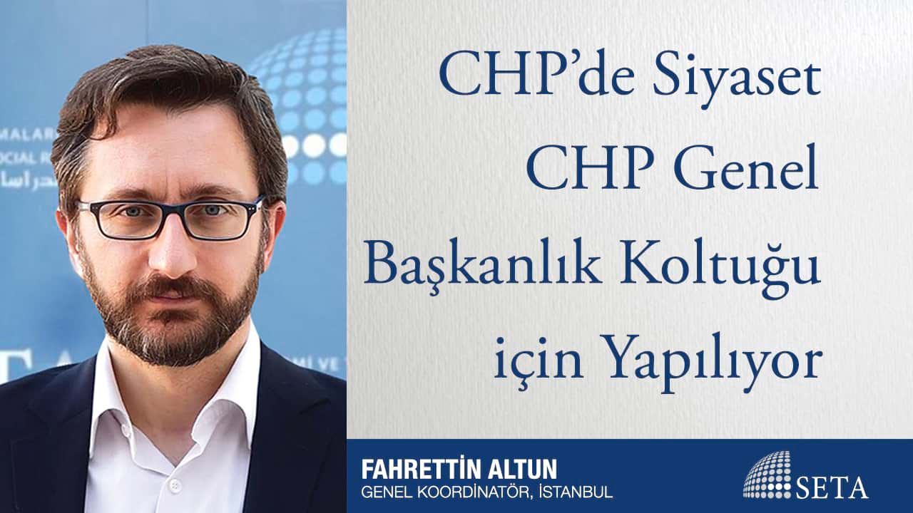 CHP de Siyaset Genel Başkanlık Koltuğu için Yapılıyor