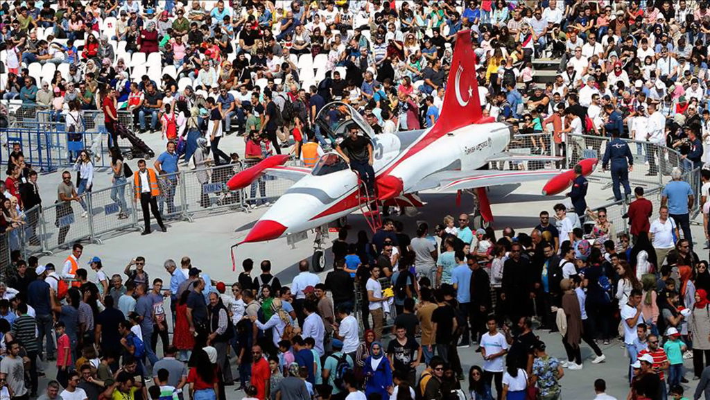 İstanbul, 22 Eylül 2018 | TEKNOFEST İstanbul Havacılık, Uzay ve Teknoloji Festivali , üçüncü gününde çok sayıda ziyaretçiyi ağırladı.