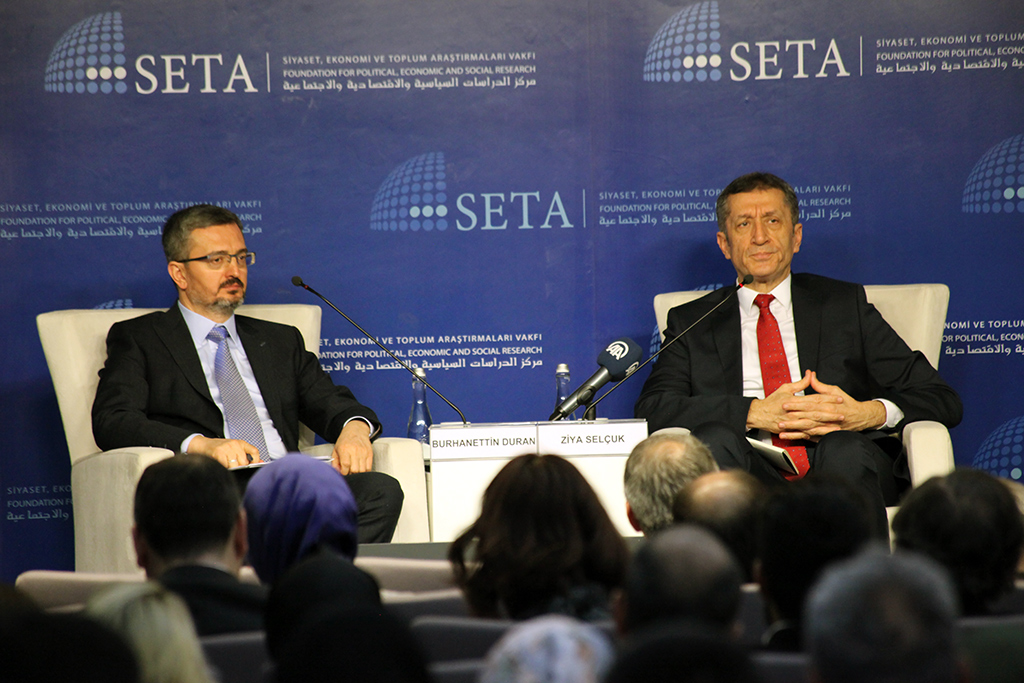 SETA, Milli Eğitim Bakanı Ziya Selçuk’u Ağırladı