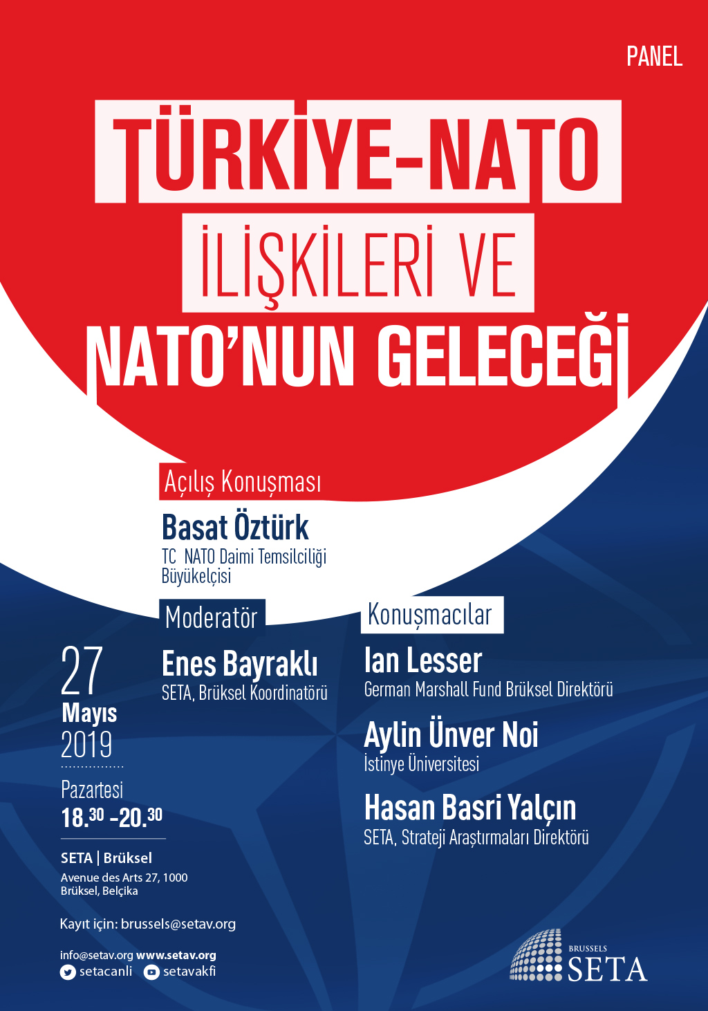 Panel Türkiye-NATO İlişkileri ve NATO nun Geleceği SETA Brüksel