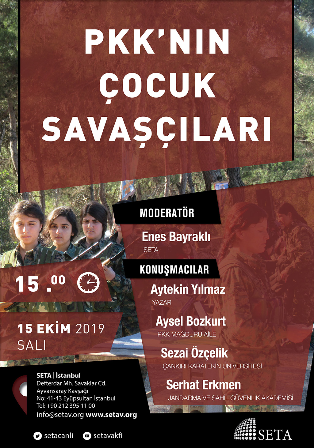 Panel PKK nın Çocuk Savaşçıları