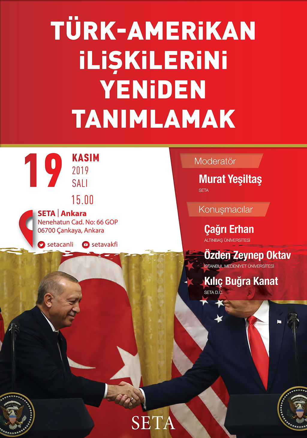 Panel Türk-Amerikan İlişkilerini Yeniden Tanımlamak