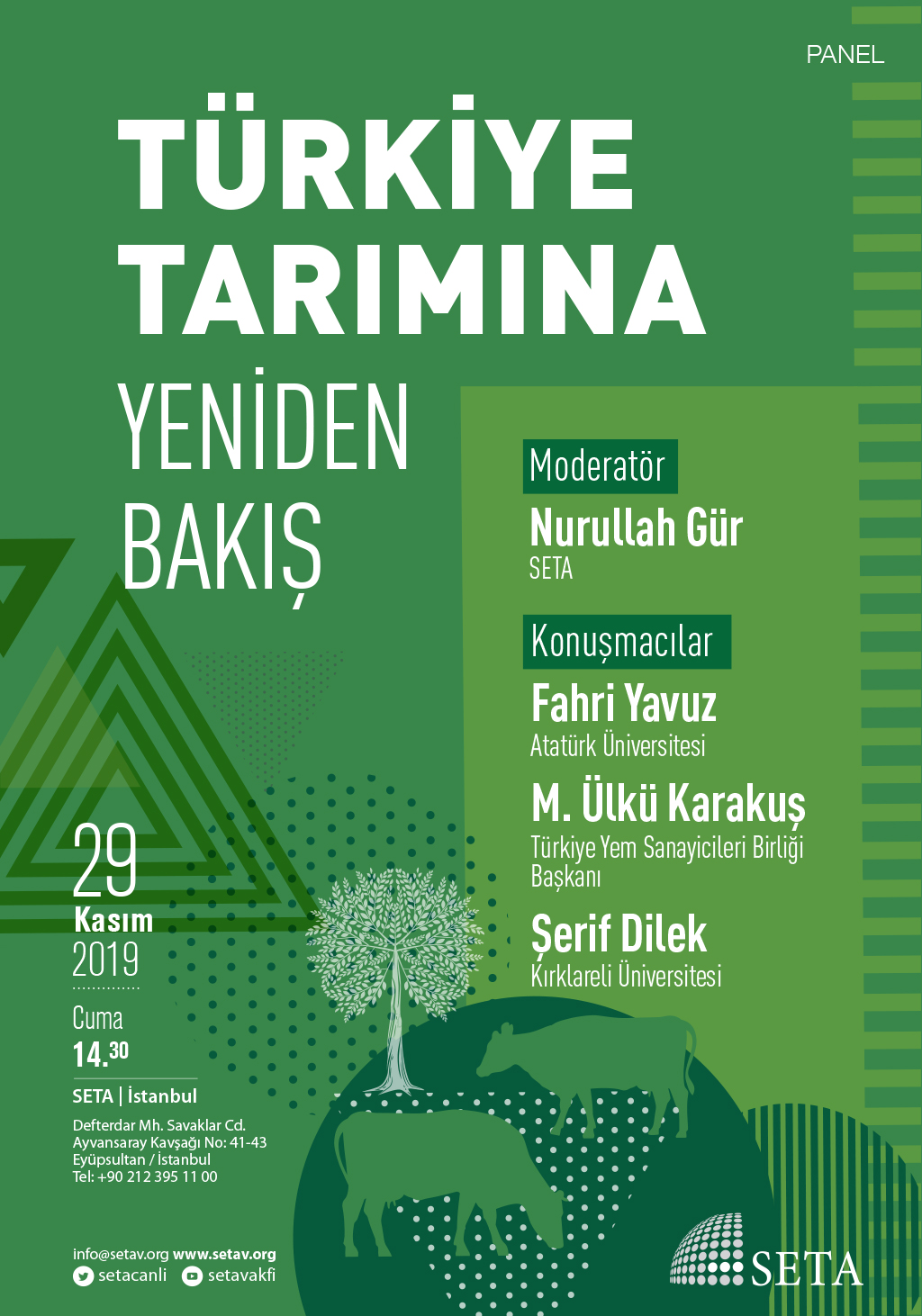 Panel: Türkiye Tarımına Yeniden Bakış