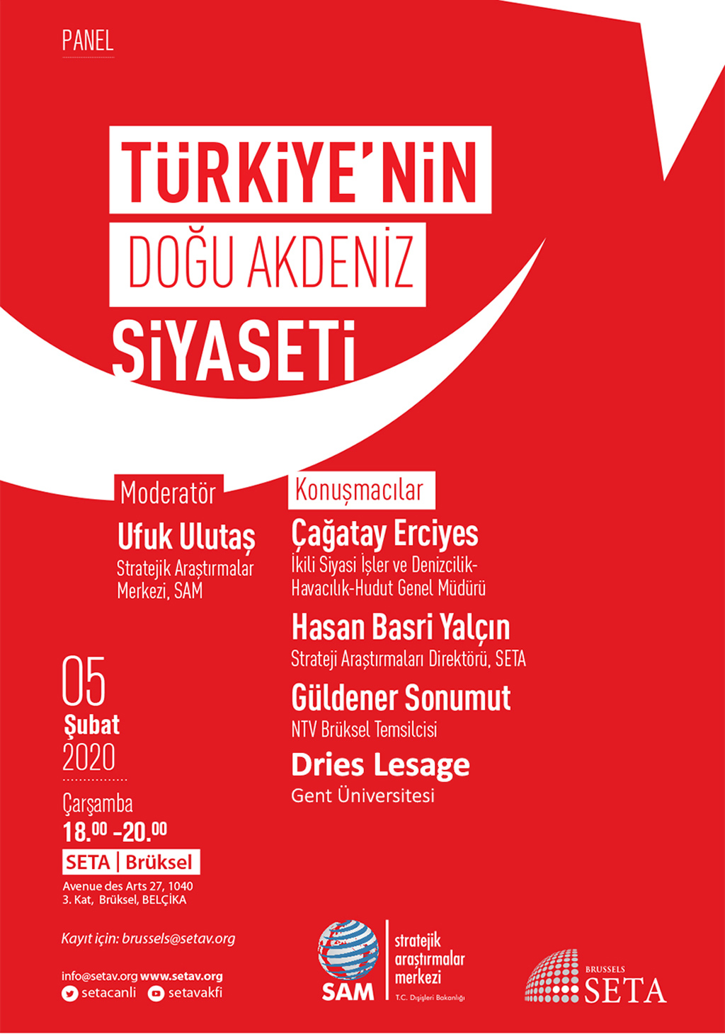 Panel Türkiye nin Doğu Akdeniz Siyaseti