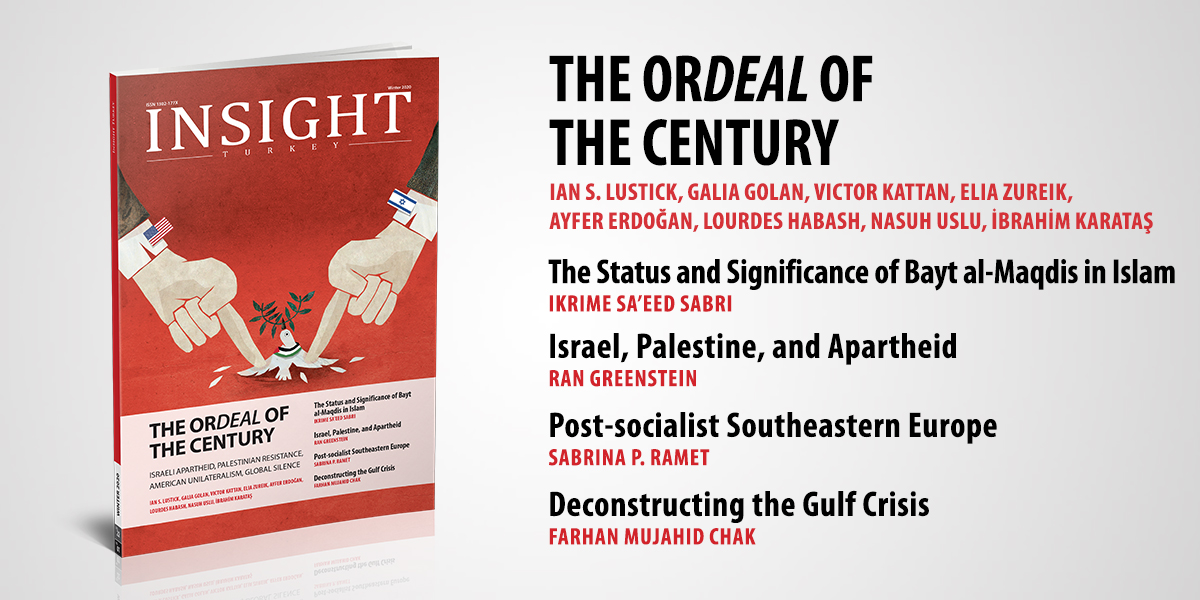 The Ordeal of the Century Yüzyılın Çilesi Filistin başlıklı Insight
