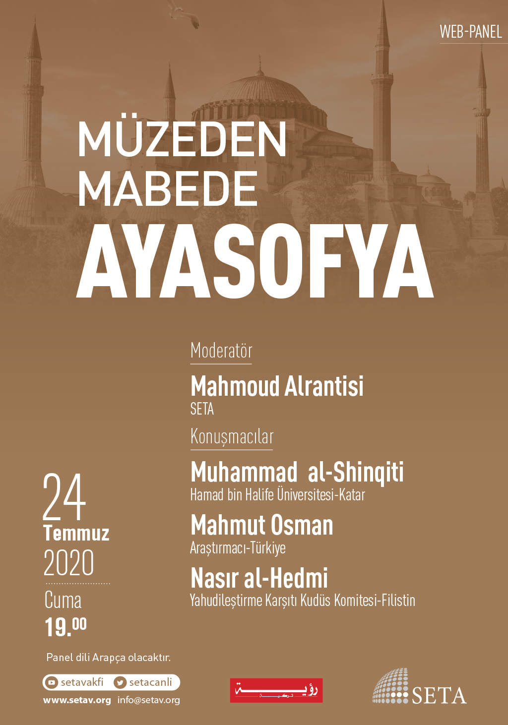 Web Panel: Müzeden Mabede Ayasofya