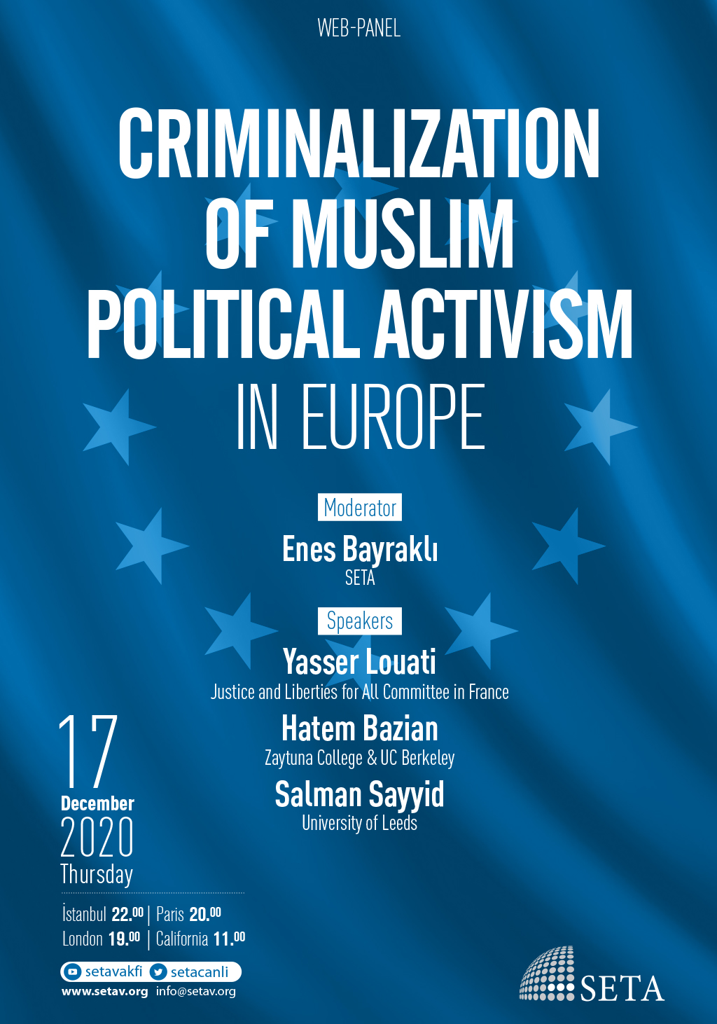 Criminalization of Muslim Political Activism in Europe