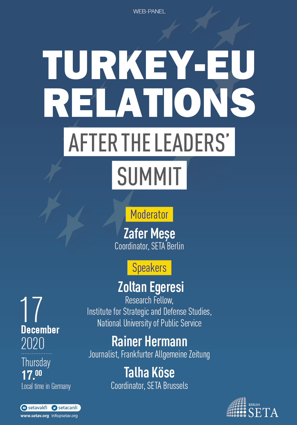 Turkey-EU Relations After the Leaders Summit