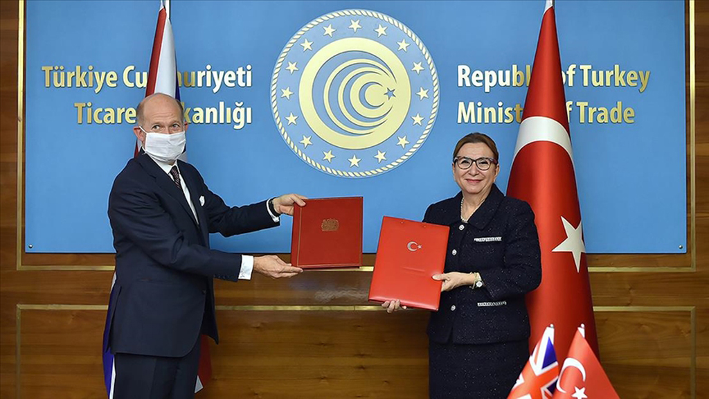 Türkiye-İngiltere arasında Serbest Ticaret Anlaşması