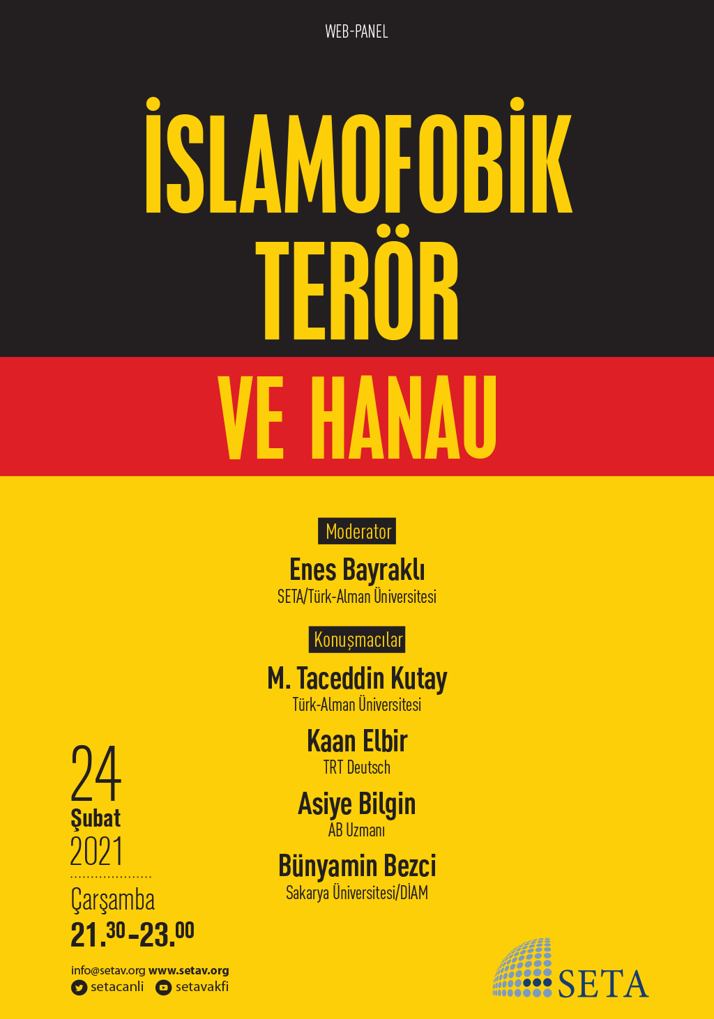 Web Panel: İslamofobik Terör ve Hanau