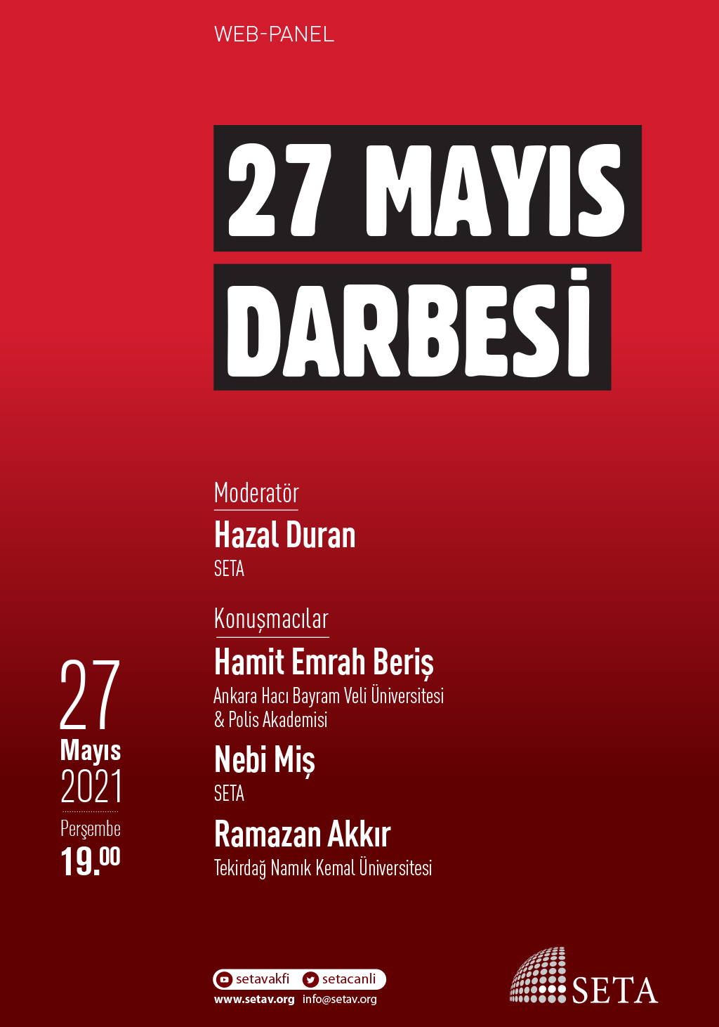 Web Panel: 27 Mayıs Darbesi