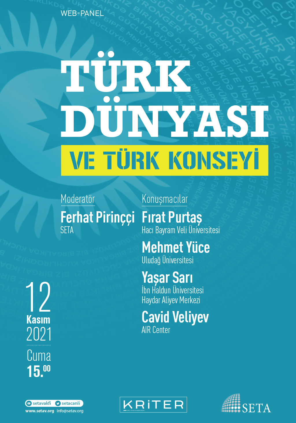 Web Panel Türk Dünyası ve Türk Konseyi