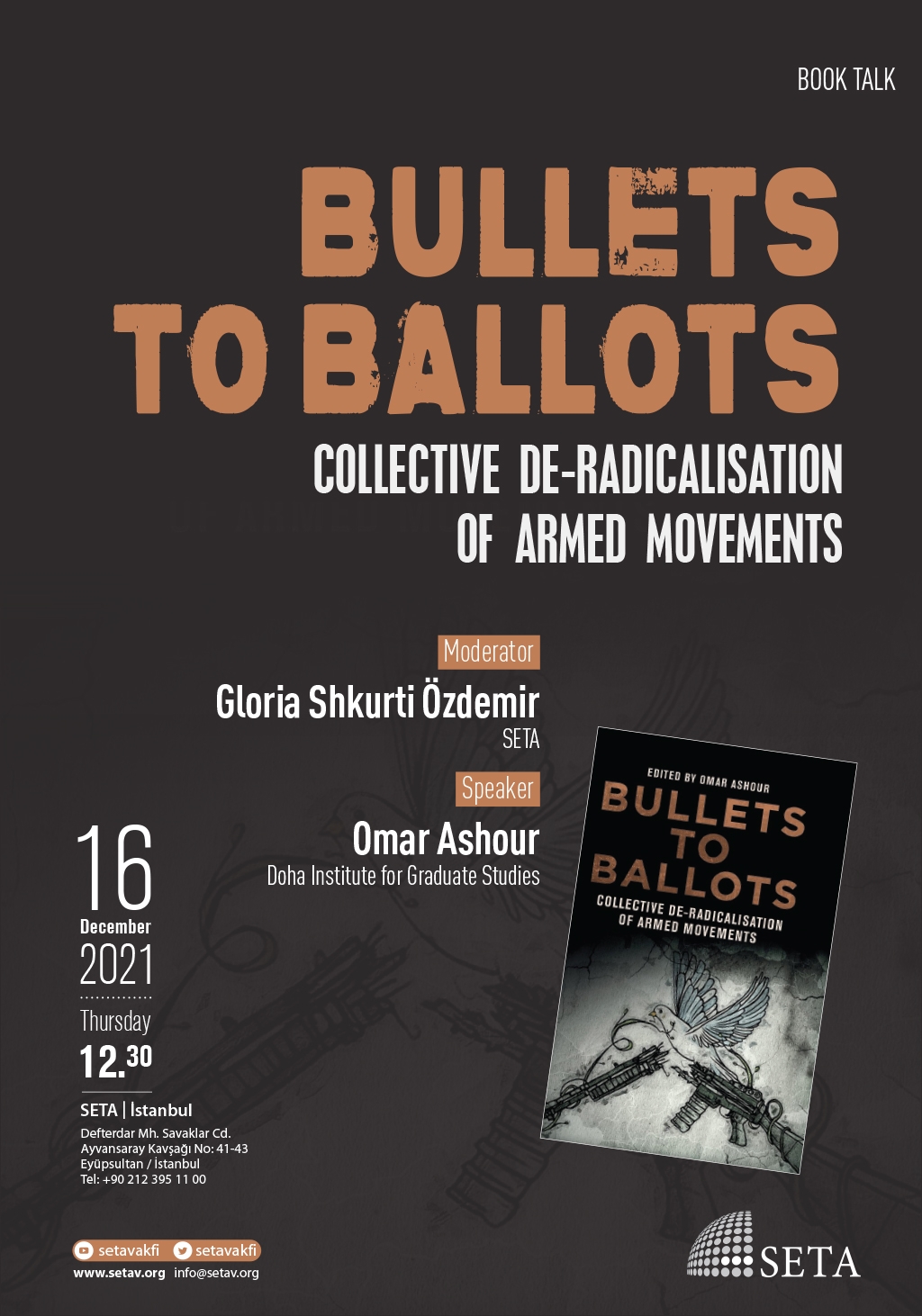 Podcast Book Talk Bullets to Ballots Collective De-Radicalisation of Armed