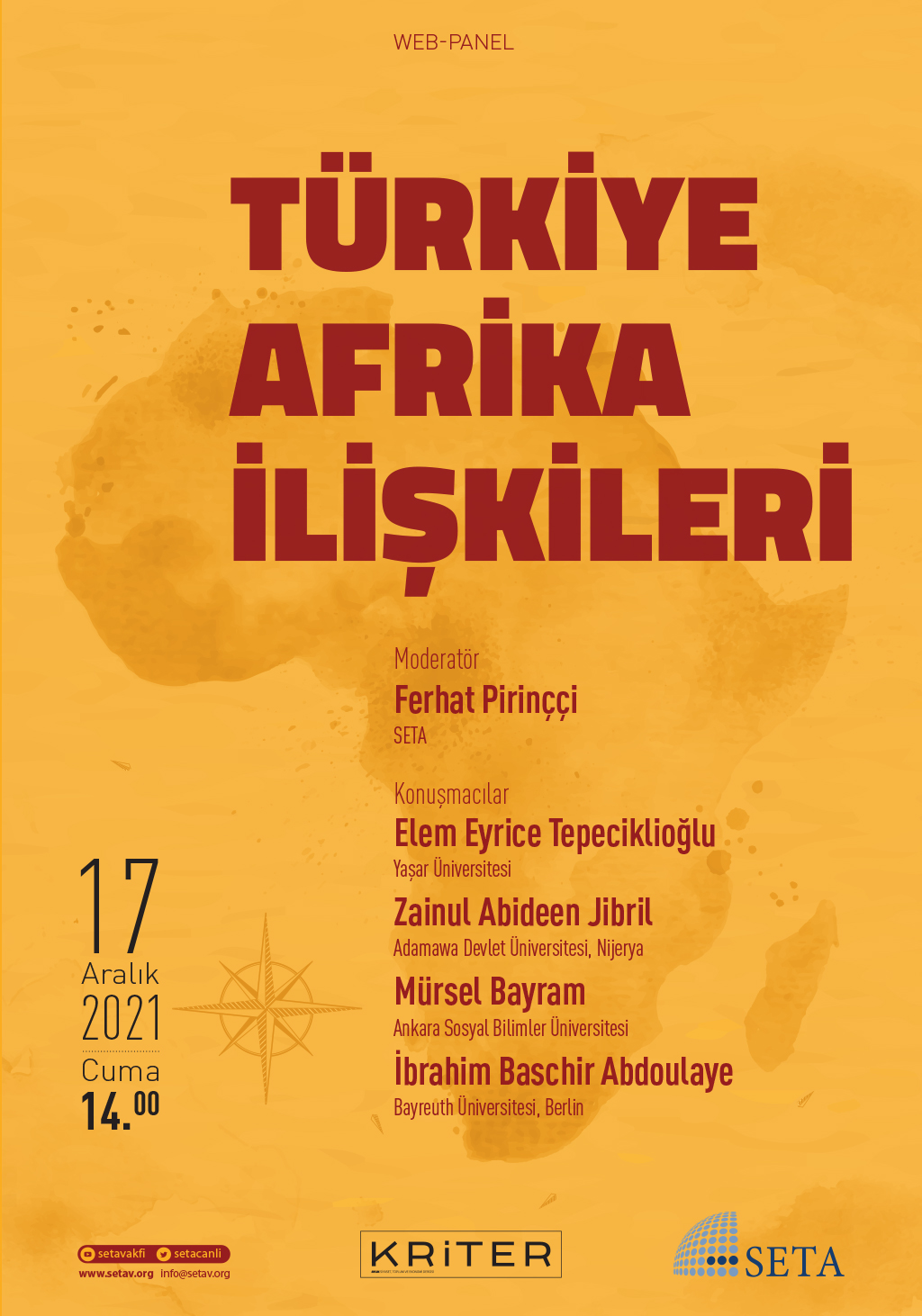 Web-Panel Türkiye-Afrika İlişkileri