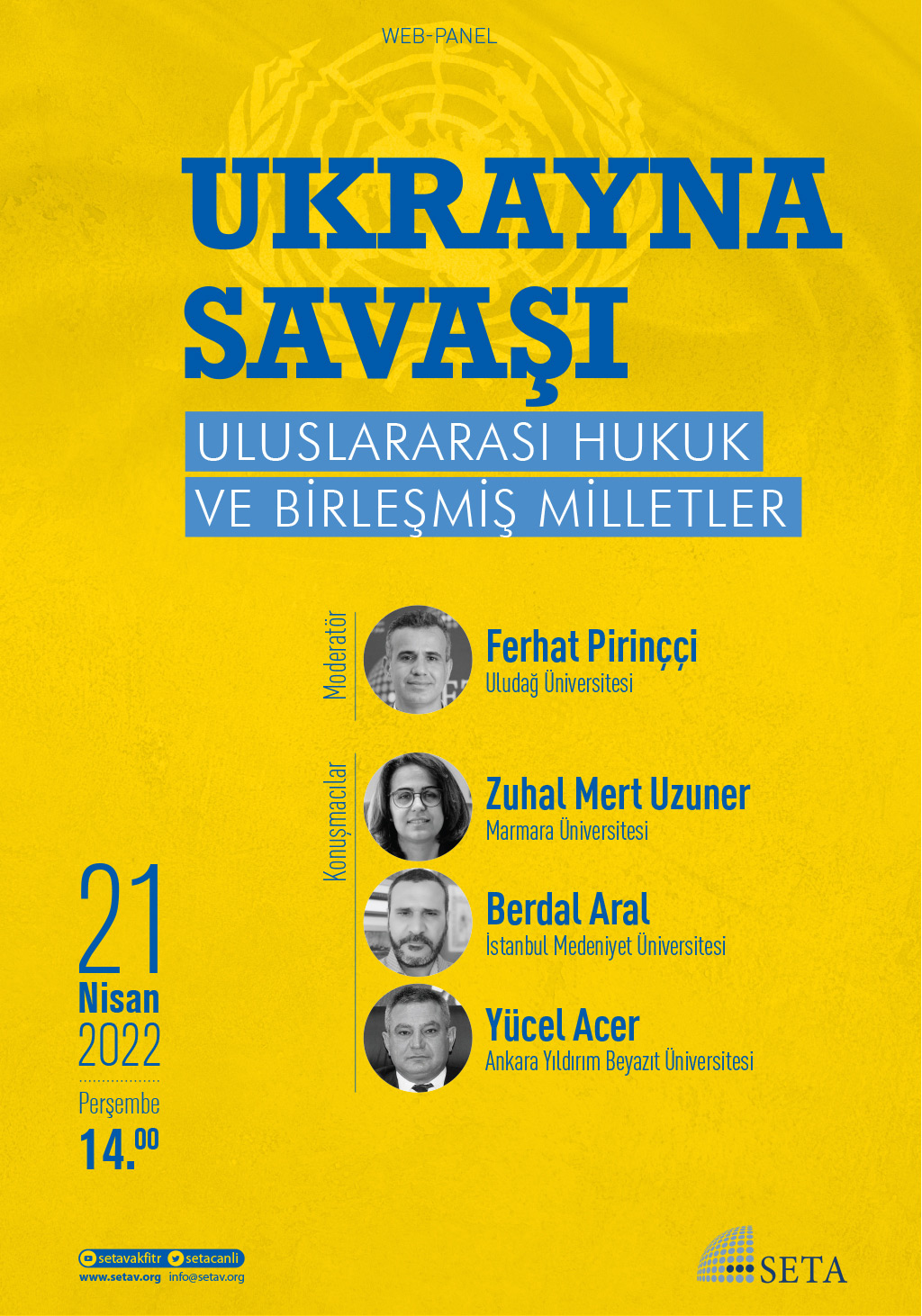 Web Panel: Ukrayna Savaşı | Uluslararası Hukuk ve Birleşmiş Milletler