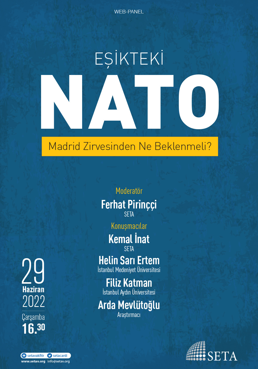 Web Panel: Eşikteki NATO | Madrid Zirvesinden Ne Beklenmeli?