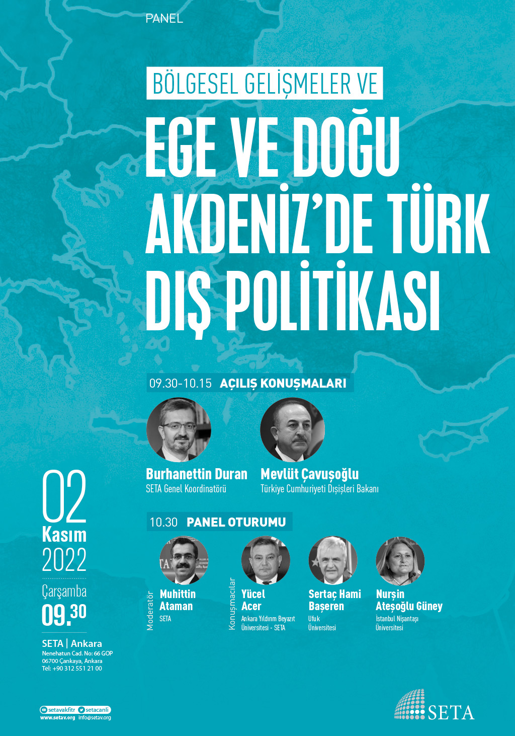 Panel: Ege ve Doğu Akdeniz’de Türk Dış Politikası