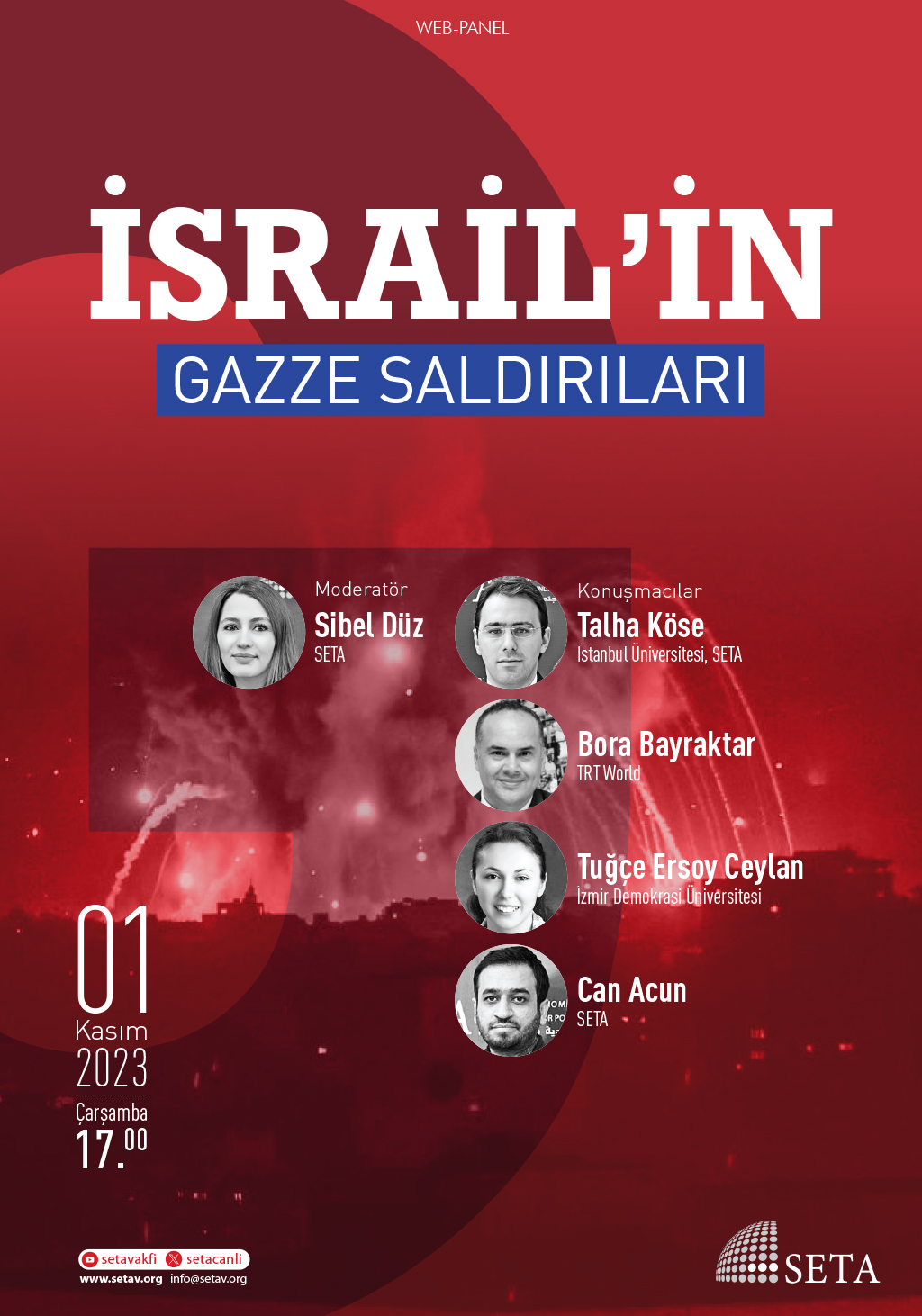 Web Panel İsrail'in Gazze Saldırıları
