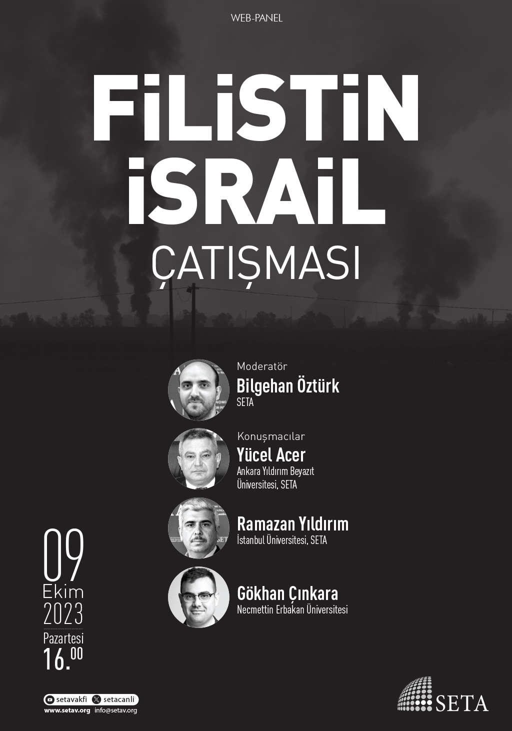 Web Panel: Filistin – İsrail Çatışması