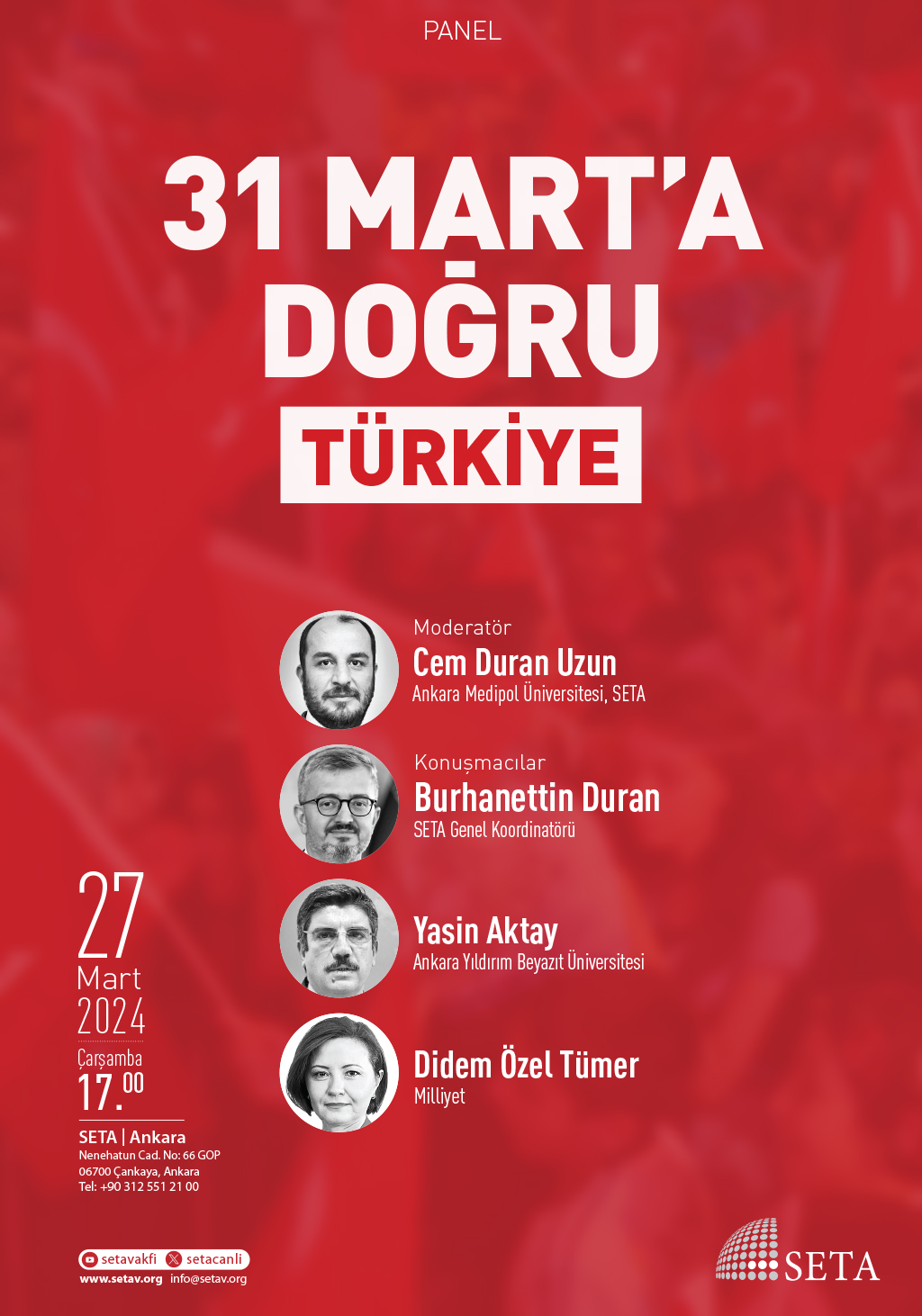 Panel 31 Mart'a Doğru Türkiye