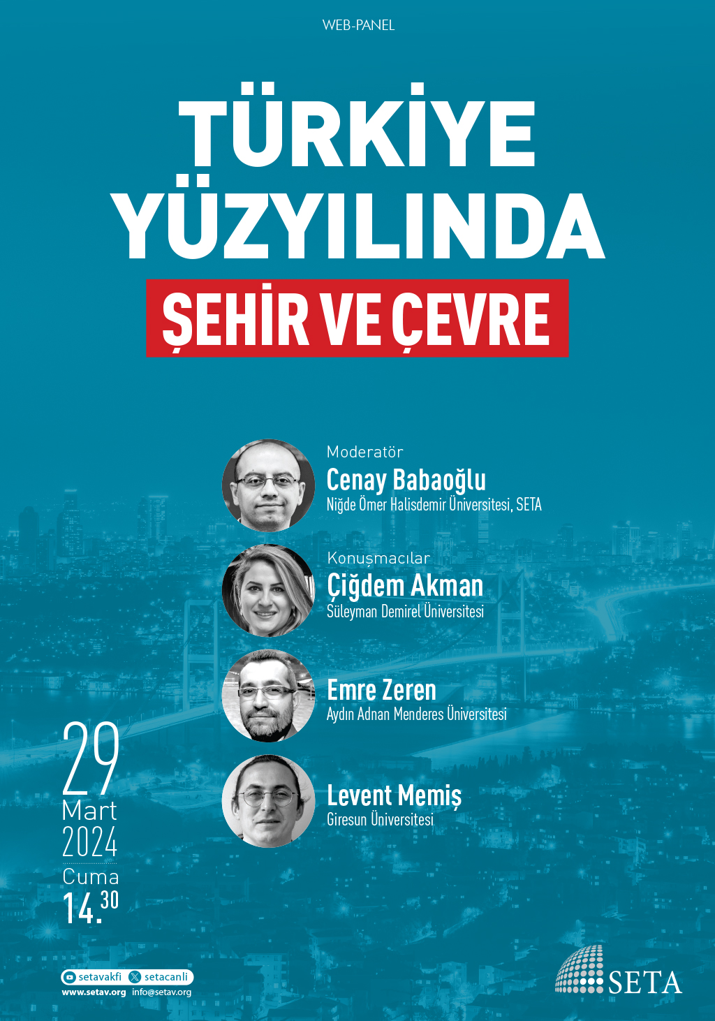 Web Panel: Türkiye Yüzyılında Şehir ve Çevre