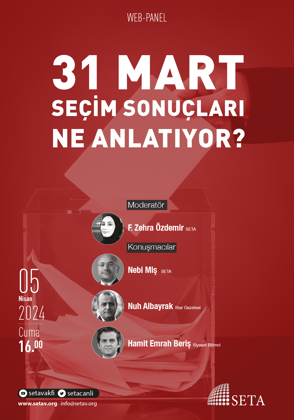 Web Panel: 31 Mart Seçim Sonuçları Ne Anlatıyor?