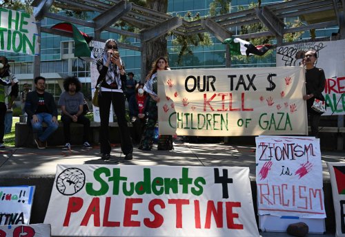 Amerikan Üniversitelerinde Filistin Gösterileri
