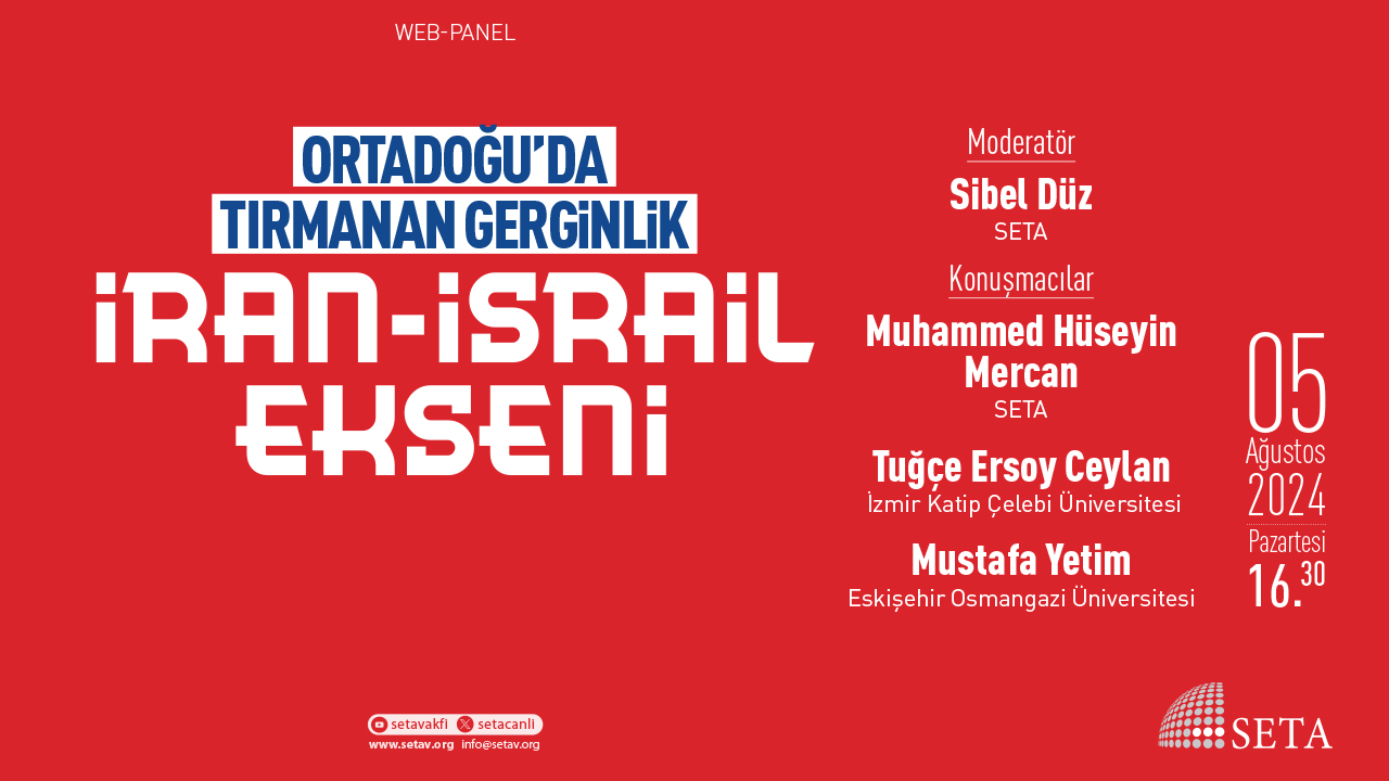 Web Panel Ortadoğu'da Tırmanan Gerginlik İran-İsrail Ekseni