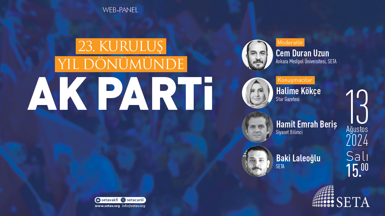 Web Panel 23 Kuruluş Yıldönümünde AK Parti