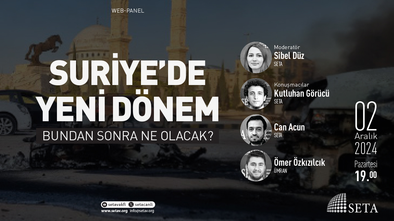 Web Panel Suriye de Yeni Dönem Bundan Sonra Ne Olacak