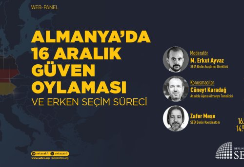 Web Panel Almanya'da 16 Aralık Güven Oylaması ve Erken Seçim