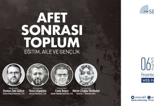 Web Panel Afet Sonrası Toplum Eğitim Aile ve Gençlik