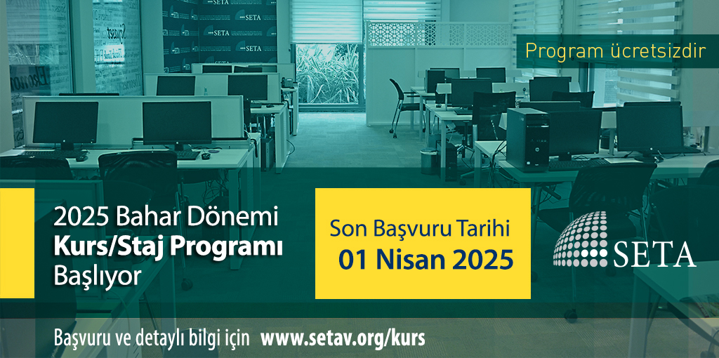 SETA 2025 Bahar Dönemi Kurs Staj Programı Başlıyor