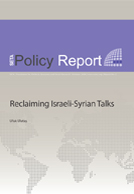 Reclaiming Israeli-Syrian Talks