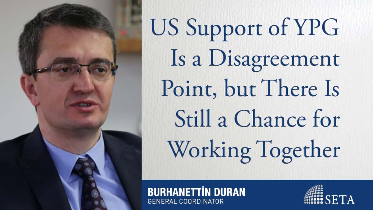 US Support of YPG Is a Disagreement Point but There