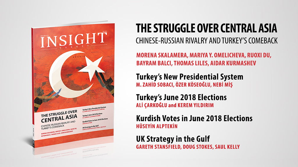 Insight Turkey Publishes Its Latest Issue “The Struggle over Central Asia: Chinese-Russian Rivalry and Turkey’s Comeback”