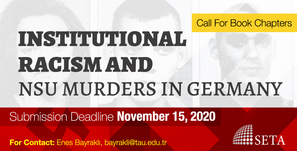 Call for Book Chapters: Institutional Racism and NSU Murders in Germany