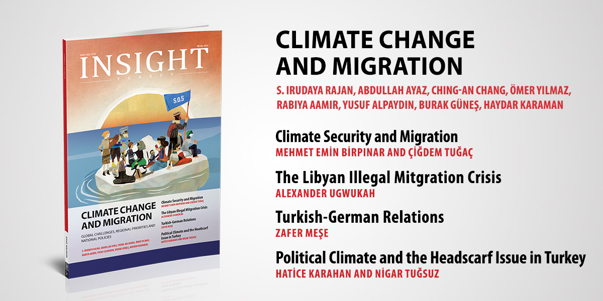 Insight Turkey Publishes Its Latest Issue “Climate Change and Migration”